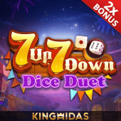 Dice Duet cover art showing two six-sided dice