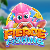 Fierce Fishing cover art showing a sharp toothed fish