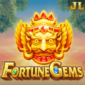 Fortune Gems cover art showing a sapphire gem
