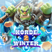 Horde 2 Winter slot cover art showing a snow theme