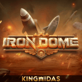 Iron Dome cover art showing a metallic dome icon