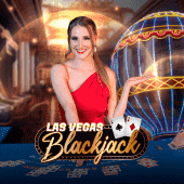 Las Vegas Blackjack cover art showing a blackjack hand