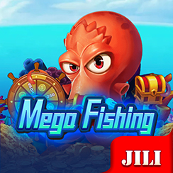 Mega Fishing cover art showing an oversized sea creature