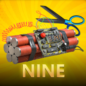 Nine cover art showing a number nine emblem