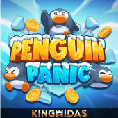 Penguin Panic cover art showing a cartoon penguin