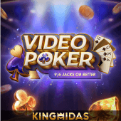 Video Poker cover art showing a five card draw layout
